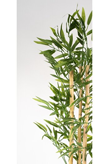 YAPAY ÇİÇEKÇİNİZ Yapay Bambu Ağacı 100 Cm 4 Bambulu
