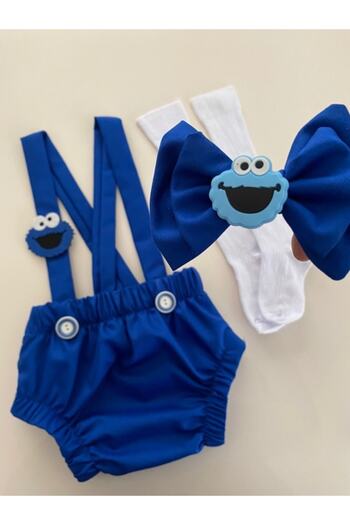 tubibebe Cookie Monster Pastapastlatmaca Photo Shoot Costume