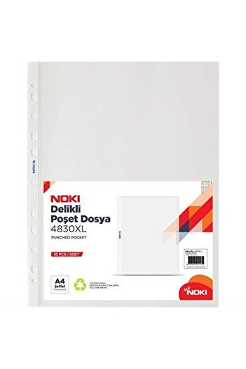Noki Brand: 4830XL Pouch File 100/Pk Category: Files
