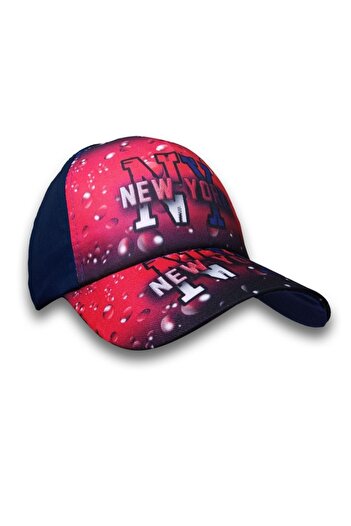 Kardelen Butik Denizli (Water Drop) Waiter Size Unisex Ny Hat (8-12 Years) (Navy Blue)