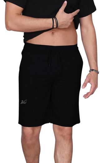 Vee Lycra 2 Thread Luxury Combed Cotton Shorts - Pocketed