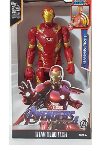 AVENGERS Iron Man Ironman Figure with Sound and Light 29 Cm