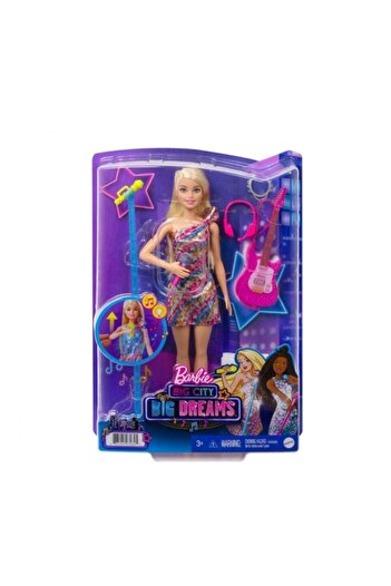BARBIEE Barbie Büyük Şehir Büyük Hayaller Malibu Şarkıcı Bebek