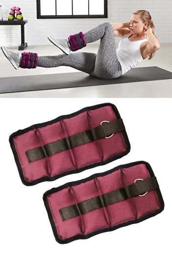 Ultio Spor 1 Kg X 2 bucăți Gabardine Mână Picioare Greutate Condiționare Booster pentru încheietura mâinii Set de greutăți pentru întărirea mușchilor