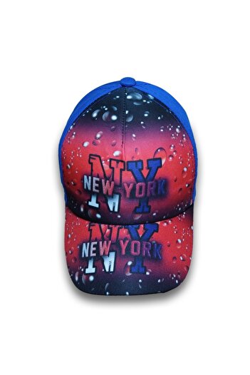 Kardelen Butik Denizli (Water Drop) Waiter Size Unisex Ny Hat (8-12 Years) (Sax Blue)