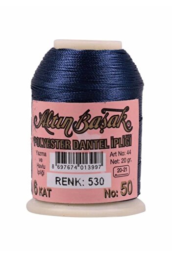 Altınbaşak Πολυεστερική και δαντέλα νήμα 20 gr No:50 6 στρώσεις