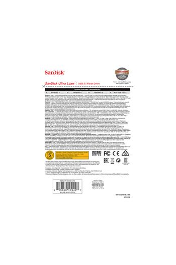 SanDisk Ultra Luxe Usb 3.1 Flash Drive 512 Gb Taşınabilir Usb Bellek Gri