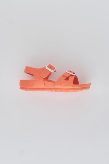 Dagi Orange Striped Children's Slippers
