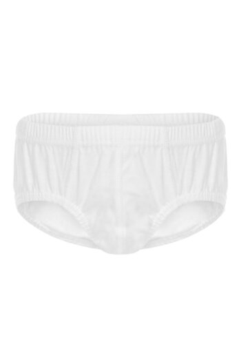 Mevsim Boy's White Combed Cotton Panties 12 Pieces 38601