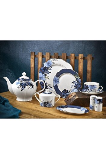 Aryıldız Porcelain 30 Piece Breakfast Set for 6 People