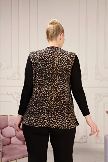 LİKAPA Comfortable Useful Fleece Vest - Plus Size Mother Vest
