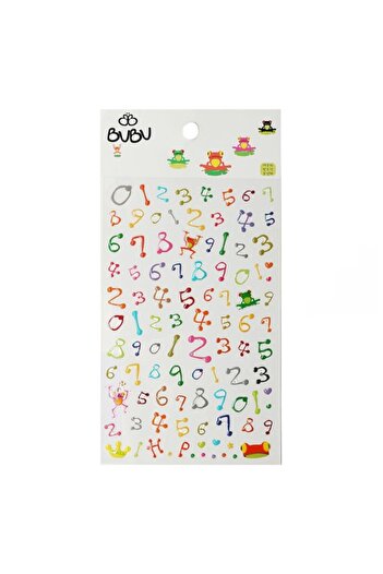 Bubu Epoxy Sticker Fun Figures