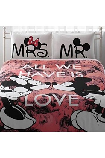 Taç Disney Mickey & Minnie Beloved Nevresim Takımı