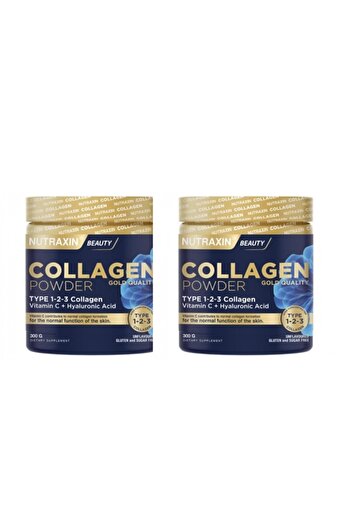 Nutraxin Collagen Powder Gold Quality 300 Gr 2 Boxes