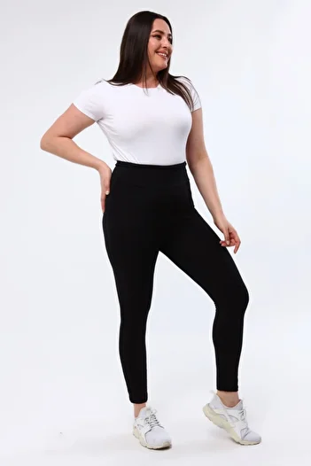 Curvy Trend Recovery Waist Leggings - Large Size