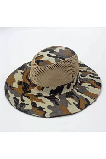 Kardelen Butik Denizli Sniper Camouflage Hat (56-58 Cm) (Copper)