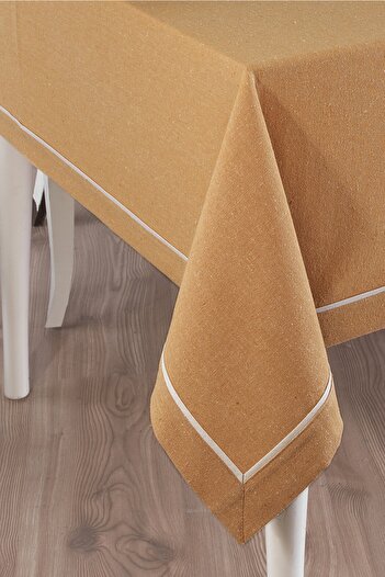 ÖDEL HOME Buldan Fabric Bias Tablecloth