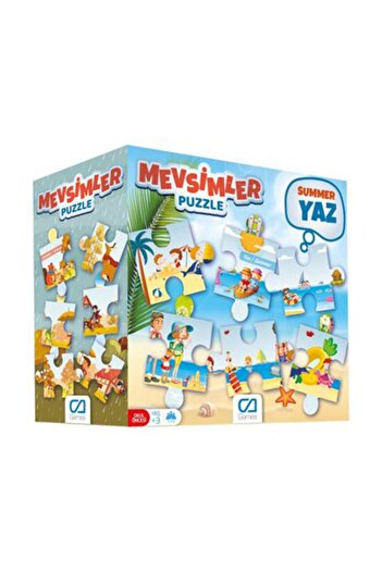 Genel Markalar Mevsimler Puzzle (24 Parça)