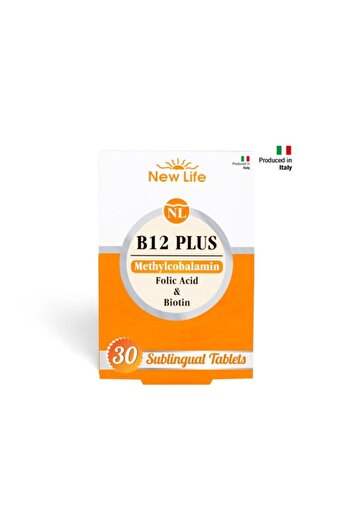 New Life B12 Plus Methylcobalamin 30 Tablets