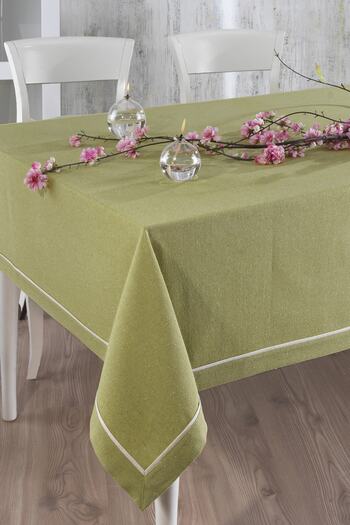 ÖDEL HOME Buldan Fabric Bias Tablecloth