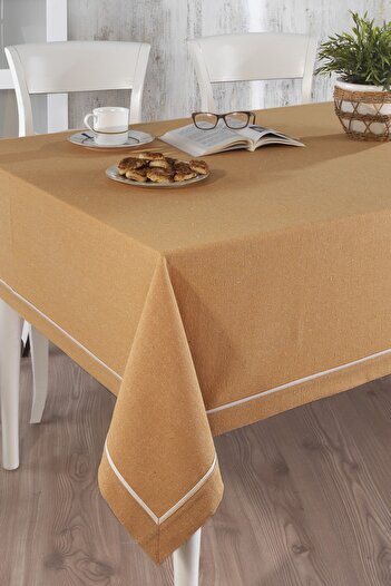 ÖDEL HOME Buldan Fabric Bias Tablecloth