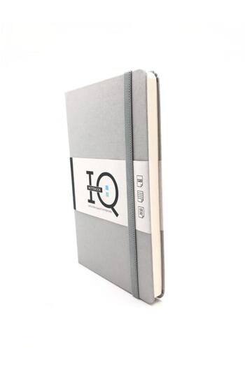 Gıpta Iq Notebook رمادي 13x21 رسمة120 قطعة3943