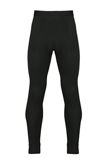 Şahin Men's Black Thermal Long Underwear