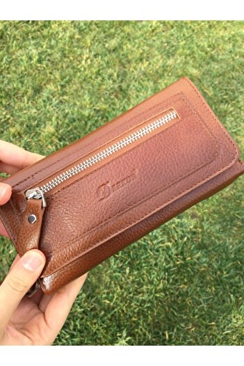 DERKON Genuine Leather Useful Women's Wallet