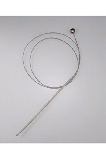 Sultan 80 Cm No: 3.00 Mm Tunisian Skewer with Stopped Steel Wire Fishing Line