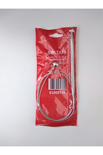 Sultan No:6.00 Stop Steel Wire Threaded 80 cm mm Tunus Tube