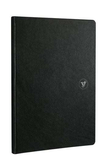 Victoria's Journals Folder cu fermoar Notebook cu linii