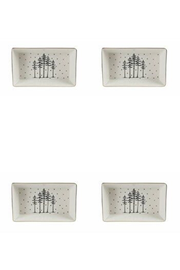 Porland Forest Breakfast & Appetizer Plate 19cm Set of 4