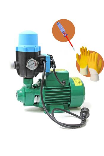 Millian Paket Hidrofor Otomatik Su Pompası 0.75 Hp - 0.5 Kw Hidrofor Set Pompa 2 Kat 2 Daire
