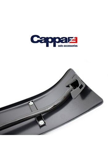 Cappafe Isuzu Npr Ön Cam Güneşlik Siperlik Vizör Şapka Terek Akrilik (ABS) Piano Black 2010 Ve Üzeri