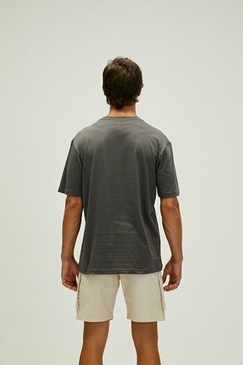 Bad Bear Explore T-shirt Men's Short Sleeve T-Shirt Gray 22.01.07.044