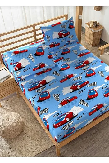 Kaan Single Trolley Elastic Sheet With Pillow 100 X 200 Cm