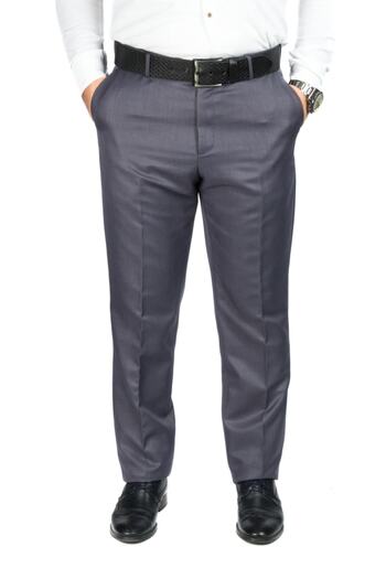 wontilotte Men's Indigo Vito Fabric Trousers