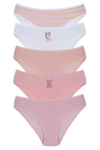 Berrak 11375-10 Women's 5-Piece Panties