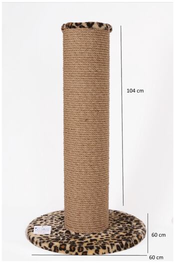 Cathause Cat Hause Cat Scratching T8 Giant Leopard 104 Cm