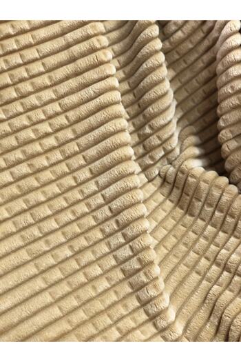 Merinos Modern Line Çift Kişilik Battaniye - Yatak Örtüsü - Hardal