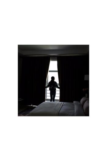 ALTINPAMUK Blackout Light Proof Background Curtain Black Pleatless Extra Booster Blackout Sunshade