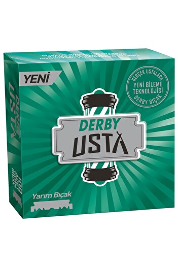 Derby Usta Yarım Bıçak 100lü