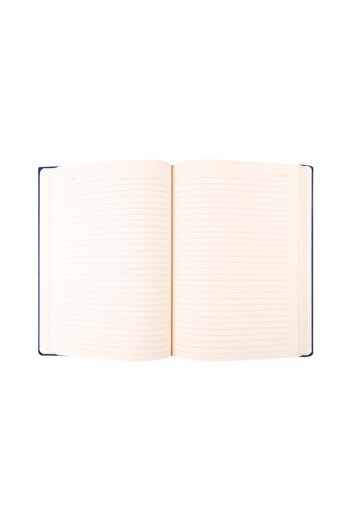 KESKİN COLOR 16x24 Термошкіряний блокнот у лінію - синій