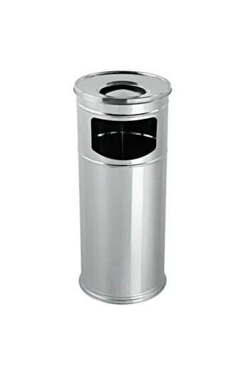 Banyo Monza Stainless Cigarette Holder Pedestal Ashtray Outdoor 23 X 23 X 60 cm