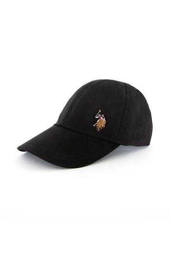 U.S. Polo Assn. قبعة رجالية سوداء