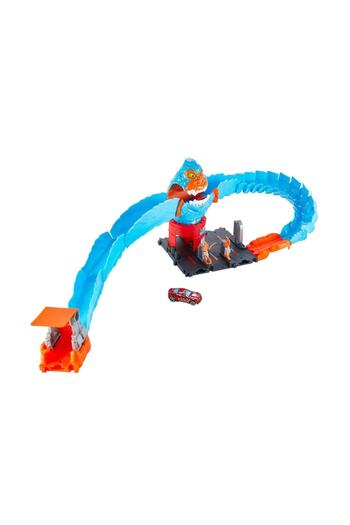 HOT WHEELS Wreck & Ride Gorilla Düşman Yaratıklar Oyun Seti ve 1 adet oyuncak araba HDR30