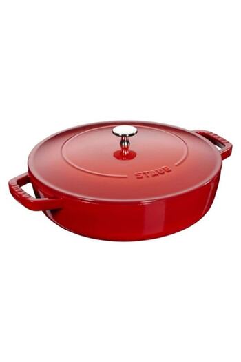 STAUB La Cocotte Cast Iron Saute Pot 24 Cm Red