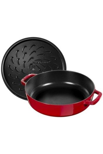 STAUB La Cocotte Cast Iron Saute Pot 24 Cm Red