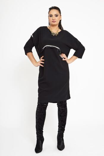 VERDA Cup Detailed Dress