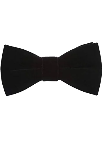 Gutiero Velvet Bow Tie Black